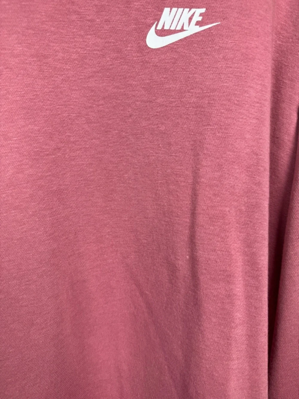 Nike Women's Rose Crewneck Sweatshirt with White Logo 2X
